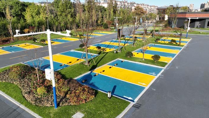 结发街西侧停车场即将对外开放